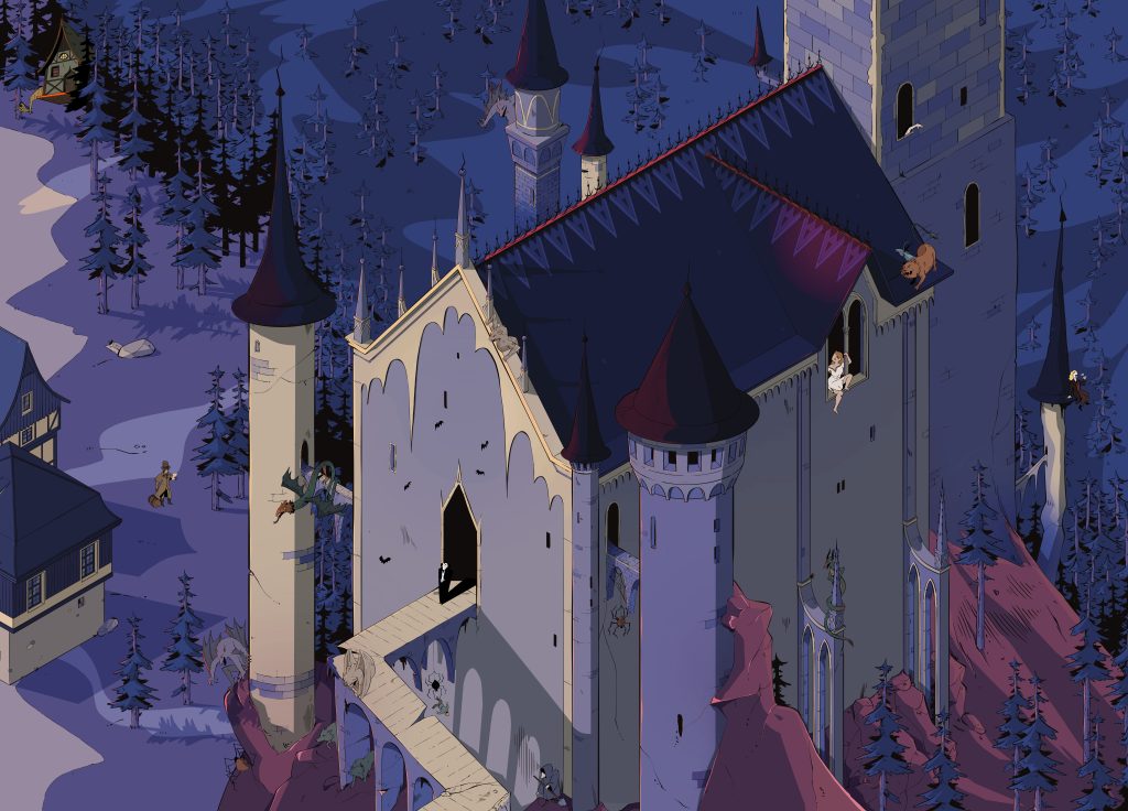  Terror by torchlight Illustration Jigsaw 2